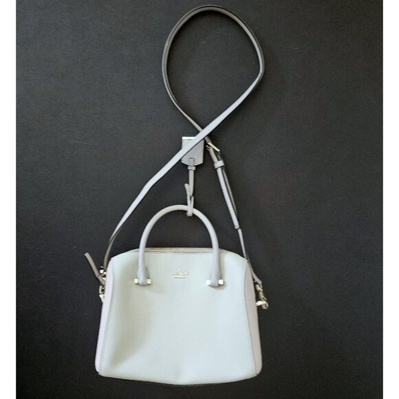 kate Spade NEW Cameron Street Lane Leather Satchel Crossbody Bag - Picture 1 of 7
